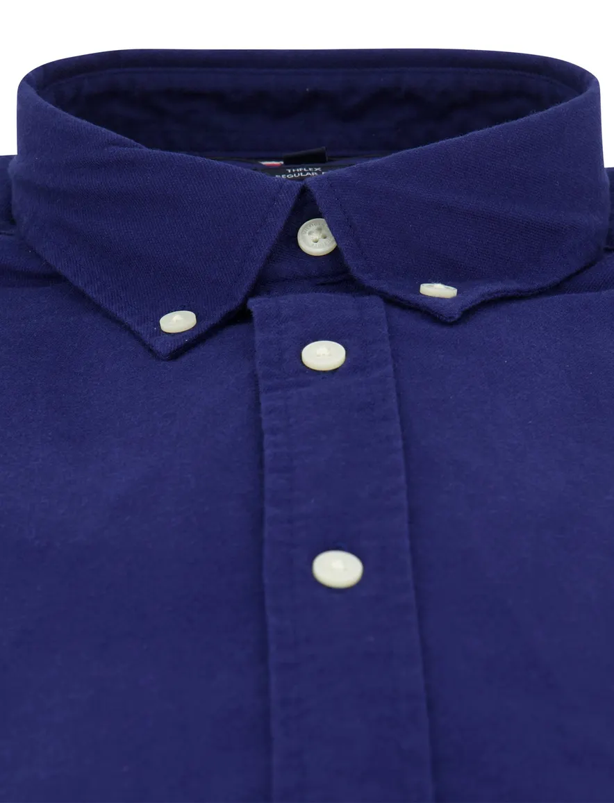 casual overhemd donkerblauw Tommy Hilfiger Regular Fit