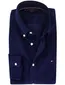 Tommy Hilfiger regular fit overhemd corduroy navy