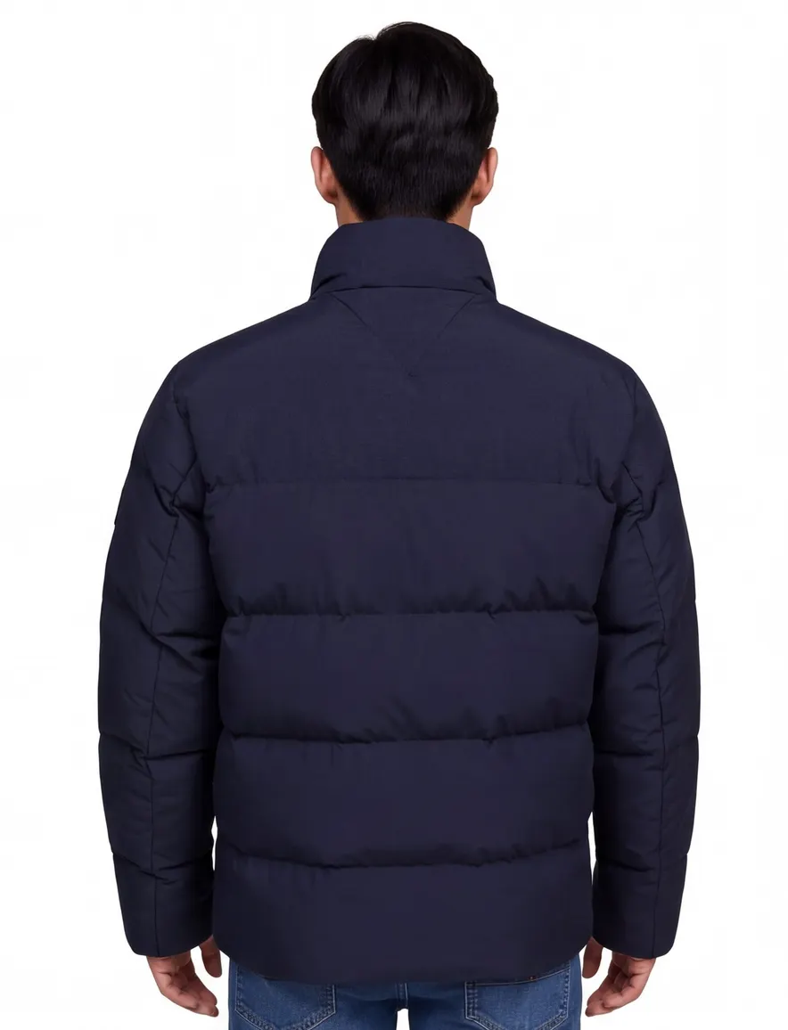 Tommy Hilfiger winterjas puffer donkerblauw