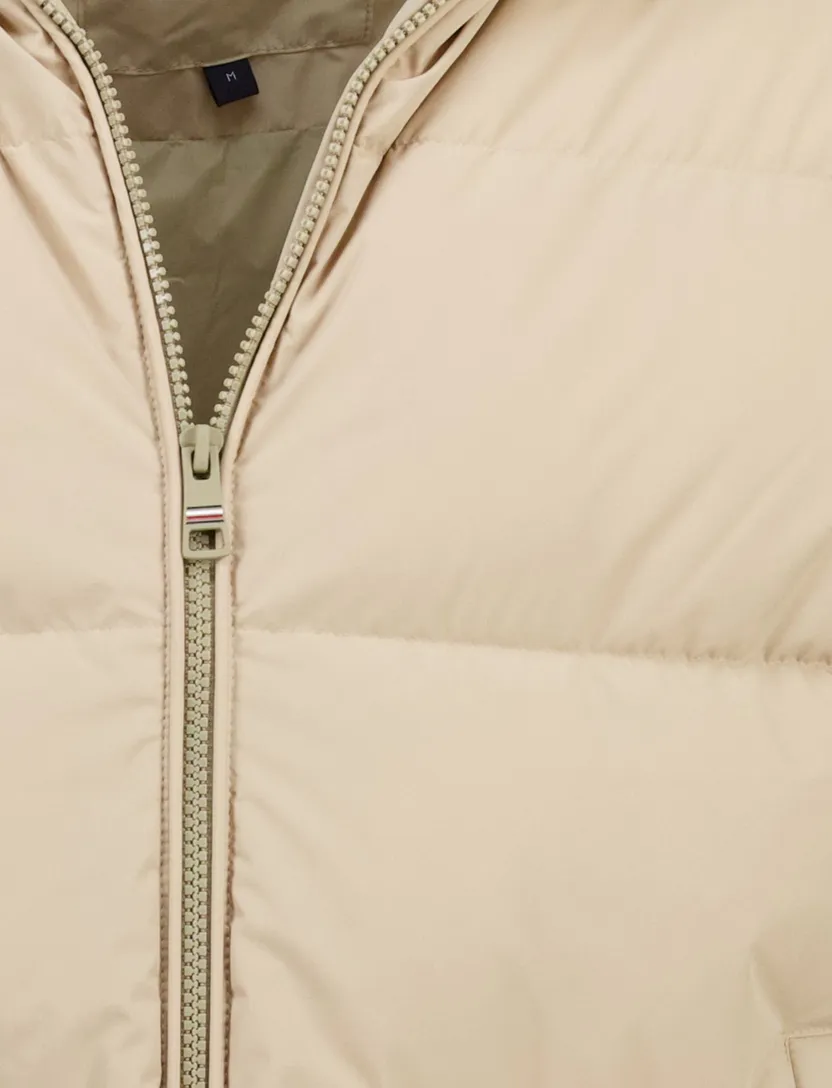 Puffer winterjas Tommy Hilfiger beige