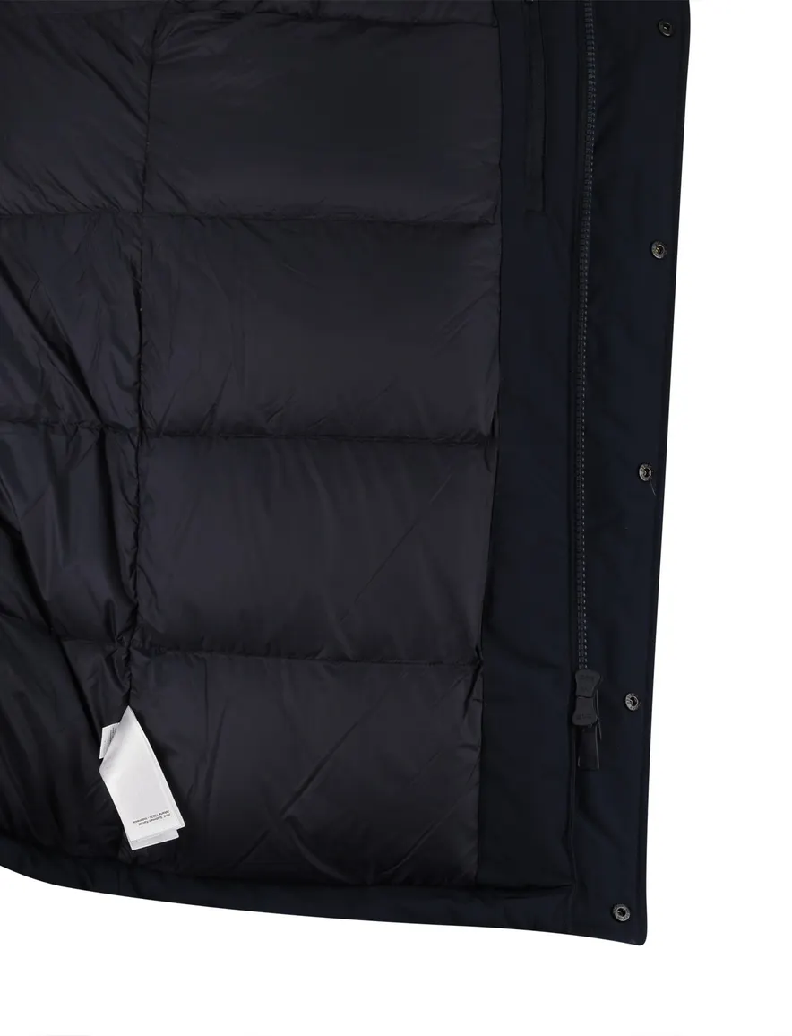 Tommy Hilfiger parka jas donkerblauw
