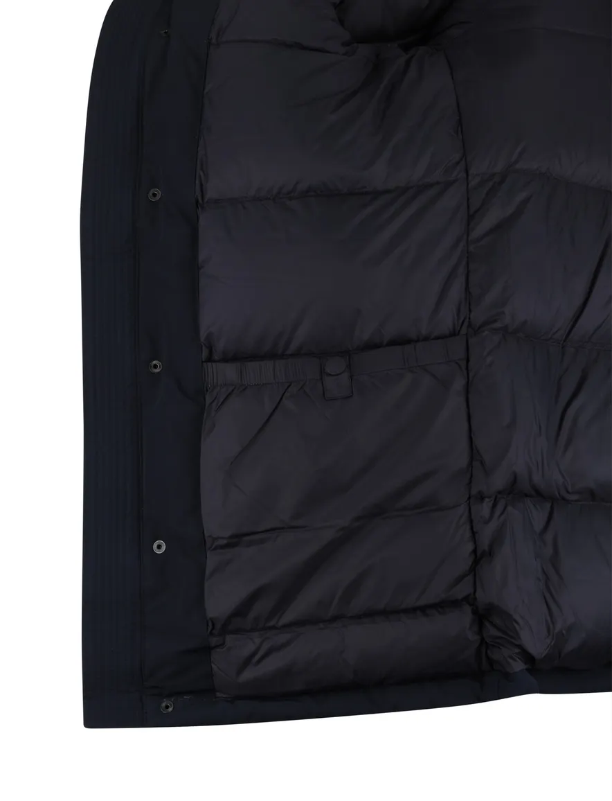 Tommy Hilfiger parka jas donkerblauw