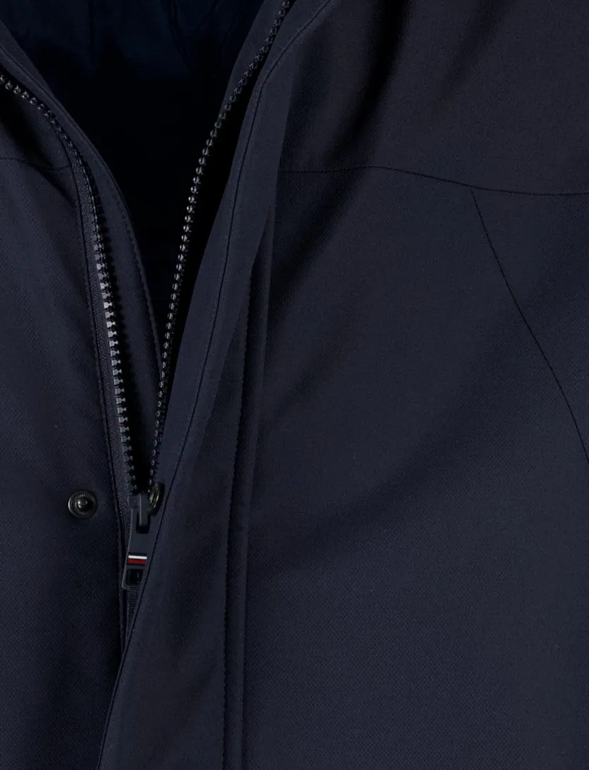 Tommy Hilfiger winterjas navy parka