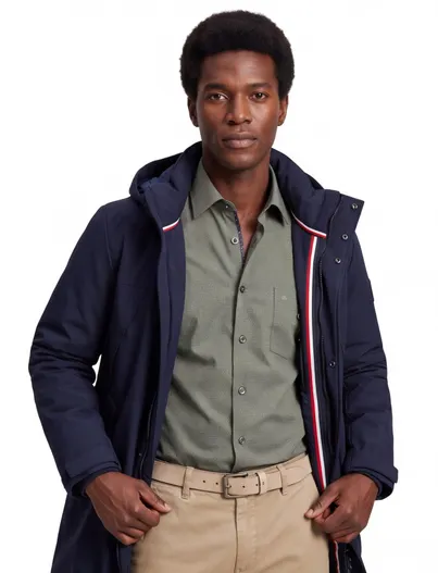 Tommy Hilfiger Tommy Hilfiger winterjas navy parka