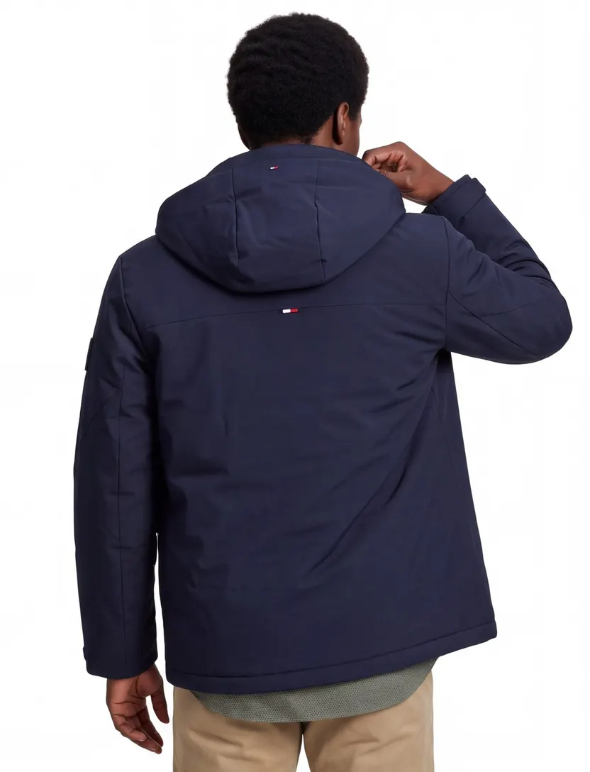 Tommy Hilfiger winterjas navy parka