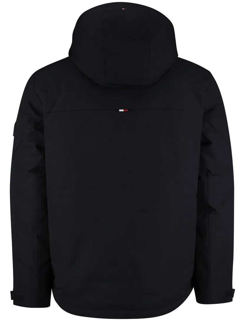 Tommy Hilfiger Winterjas Donkerblauw kort polyester
