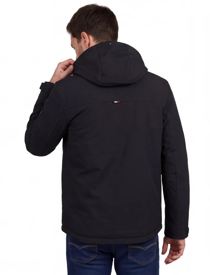 Tommy Hilfiger Winterjas Donkerblauw kort polyester