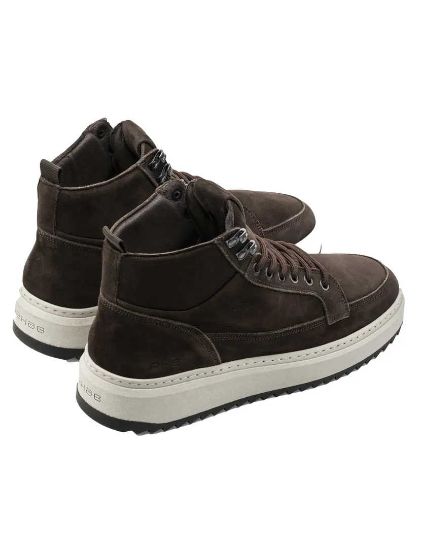 Sneakers Rehab bruin nubuck leer rubberzool