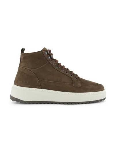 Rehab Sneakers Rehab bruin nubuck leer rubberzool