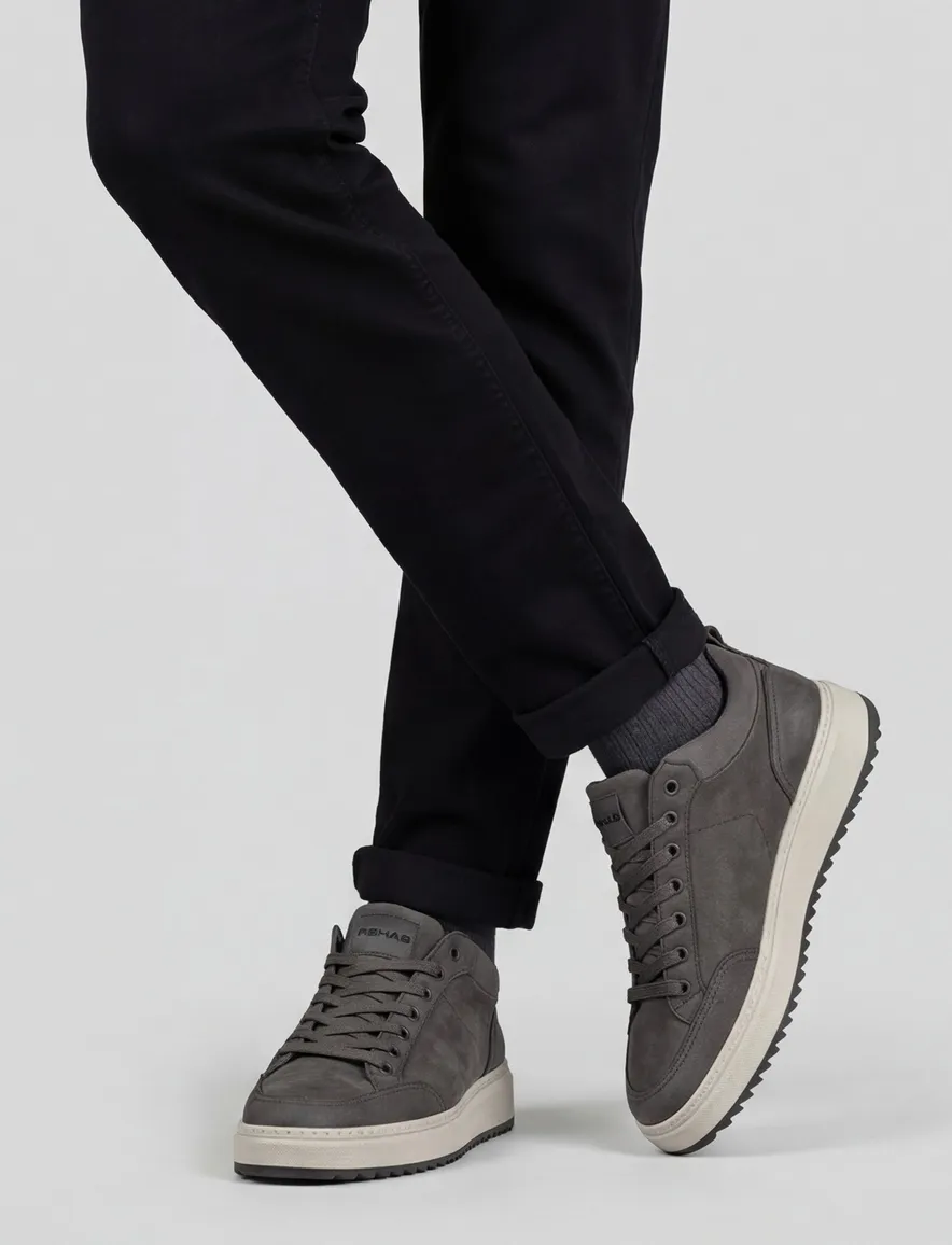 Rehab Russel Nub sneakers grijs