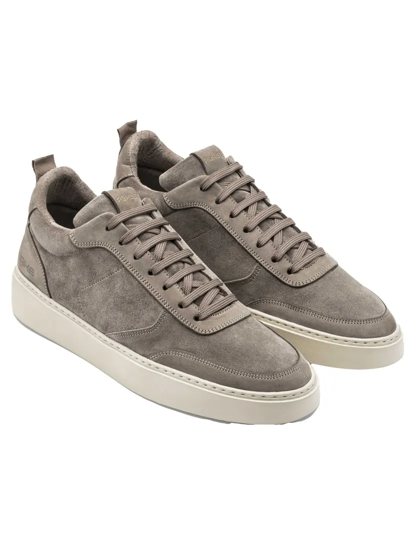 Rehab sneakers beige nubuck suede rubberzool