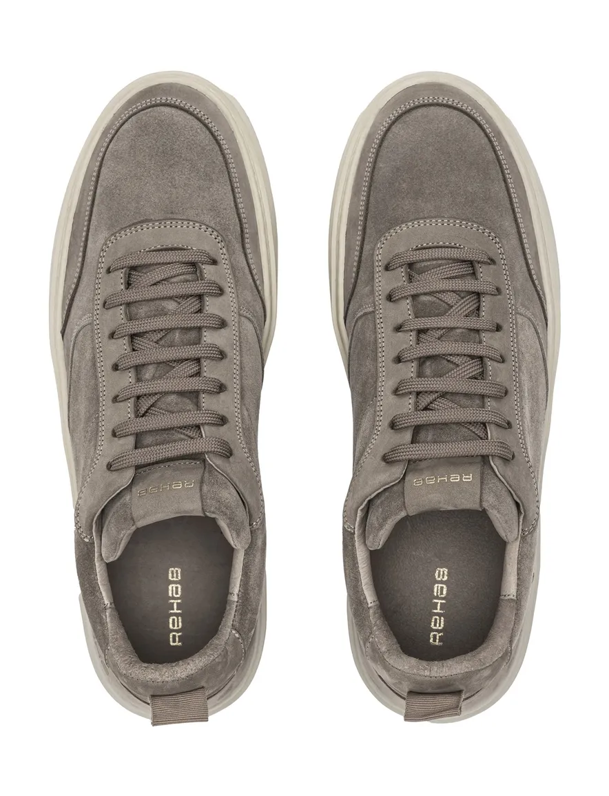 Rehab sneakers beige leer