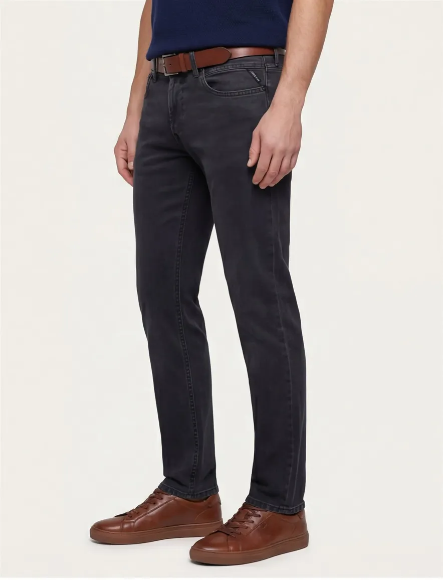Replay Grover jeans straight fit grijs