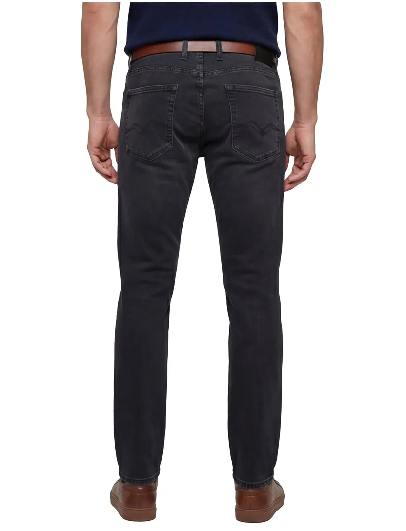Replay Grover jeans straight fit grijs