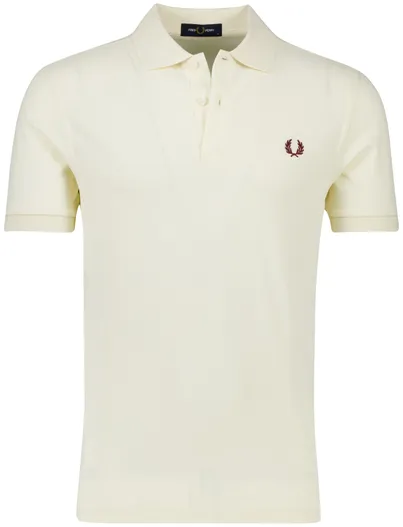 Fred Perry Fred Perry poloshirt korte mouw geel katoen