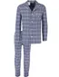Polo Ralph Lauren Pyjama blauw ruit 100% katoen