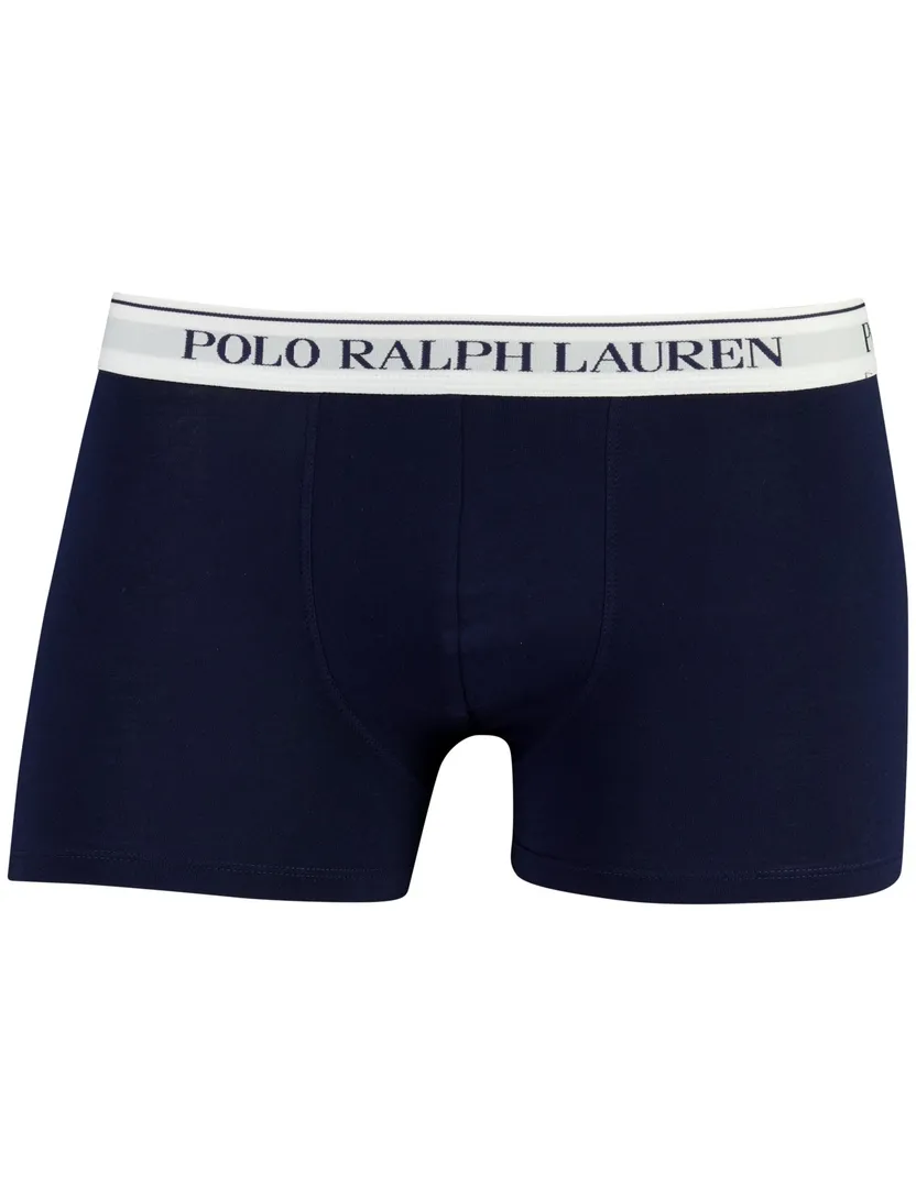 Boxershorts normale fit polo ralph lauren donkerblauw 3-pack