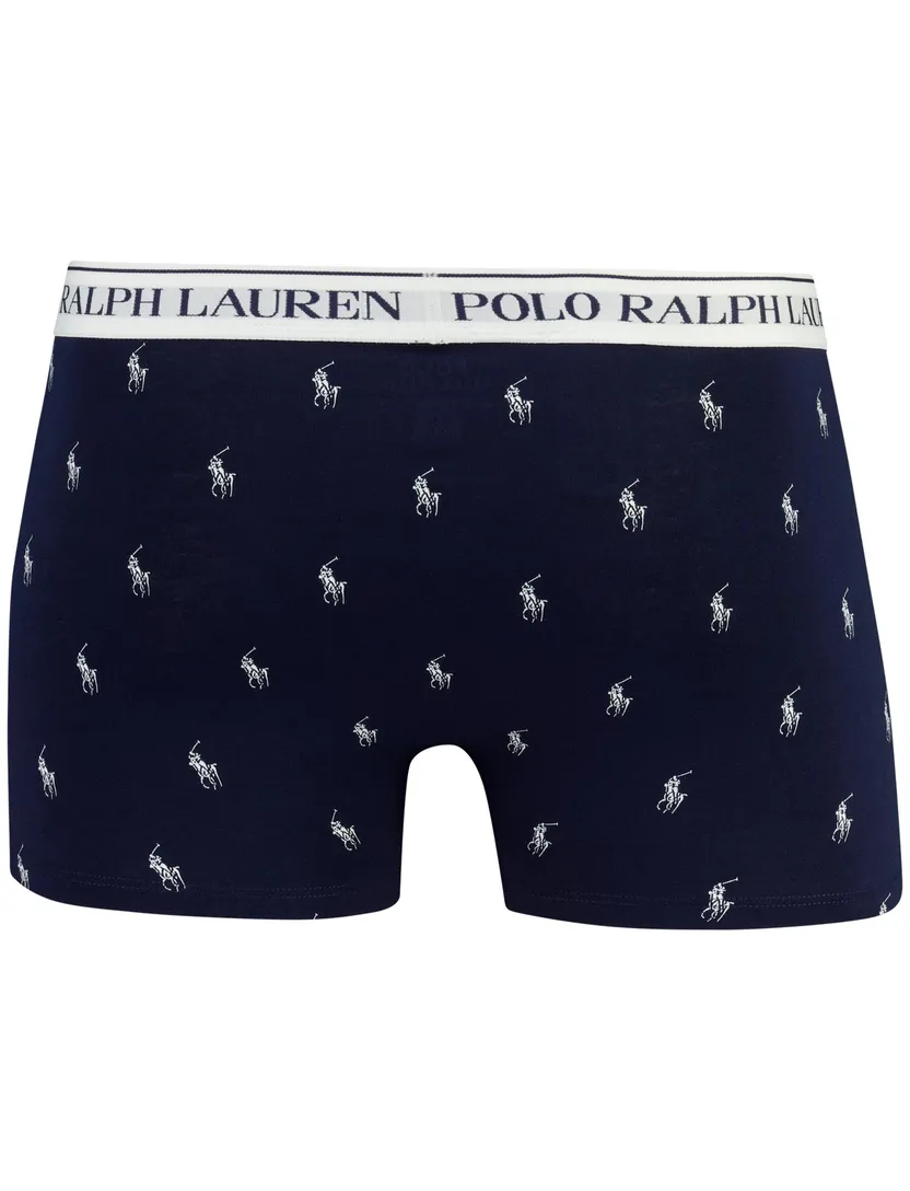 Boxershorts normale fit polo ralph lauren donkerblauw 3-pack