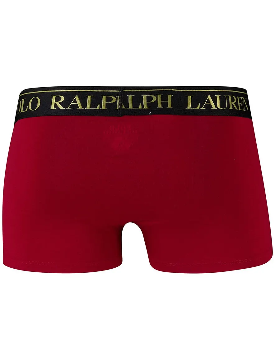Polo Ralph Lauren Boxershorts rood d.blauw