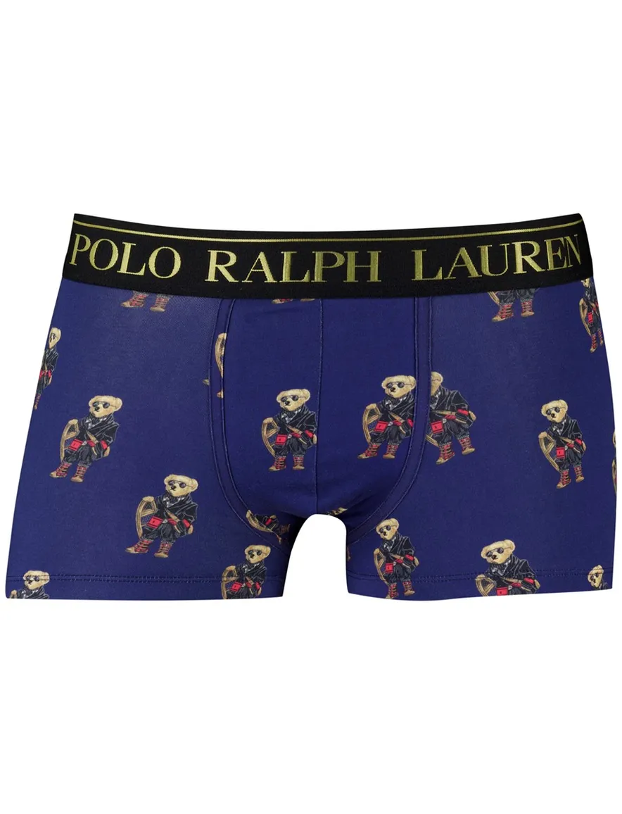 Polo Ralph Lauren Boxershorts rood d.blauw katoen