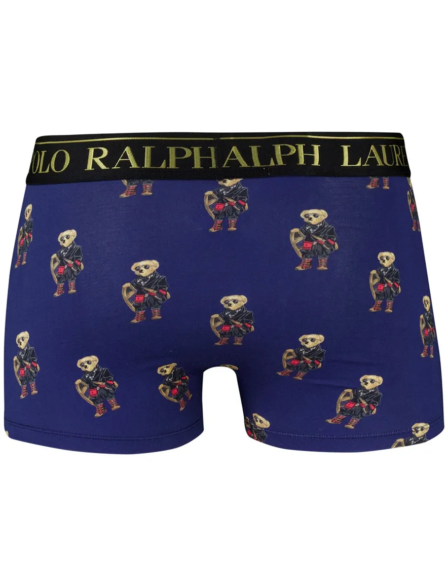 Polo Ralph Lauren Boxershorts rood d.blauw katoen
