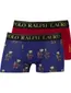 Polo Ralph Lauren Boxershorts rood d.blauw 2-pack