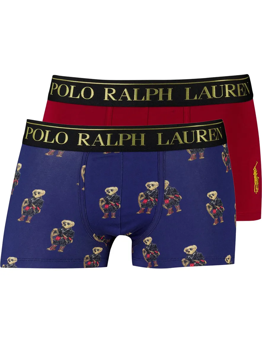Polo Ralph Lauren Boxershorts rood d.blauw