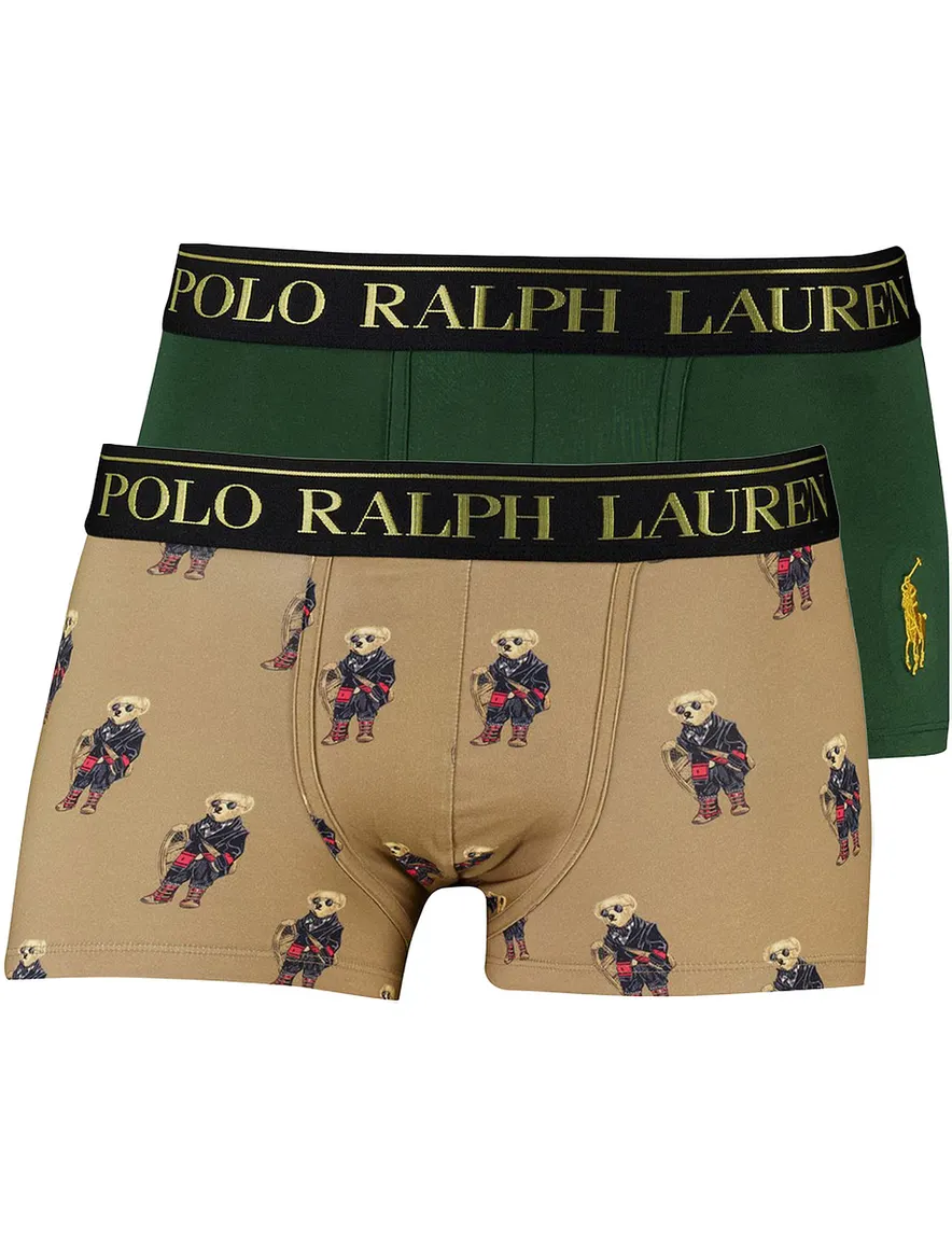 Polo Ralph Lauren Boxershorts groen bruin
