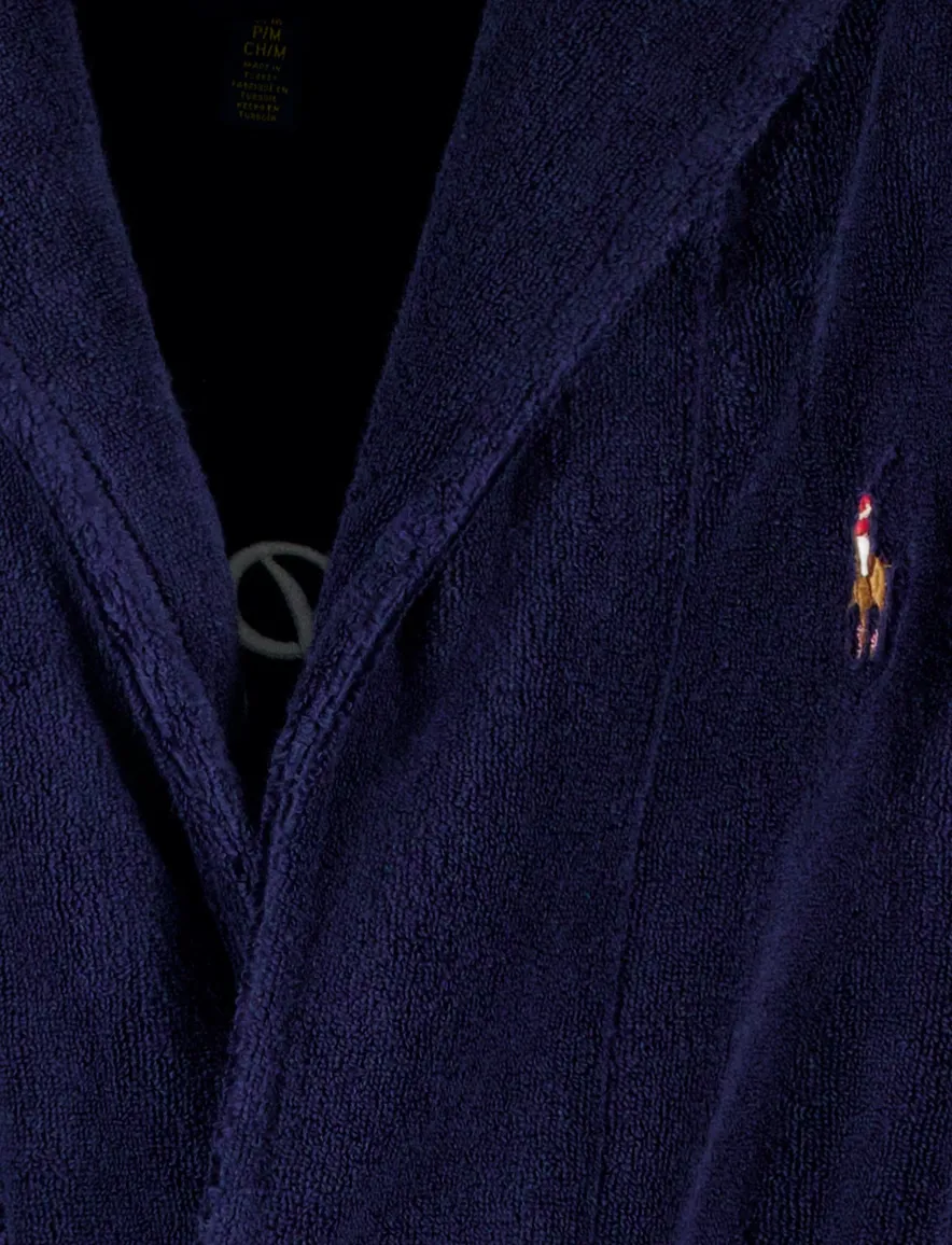 Polo Ralph Lauren Badjas navy katoen