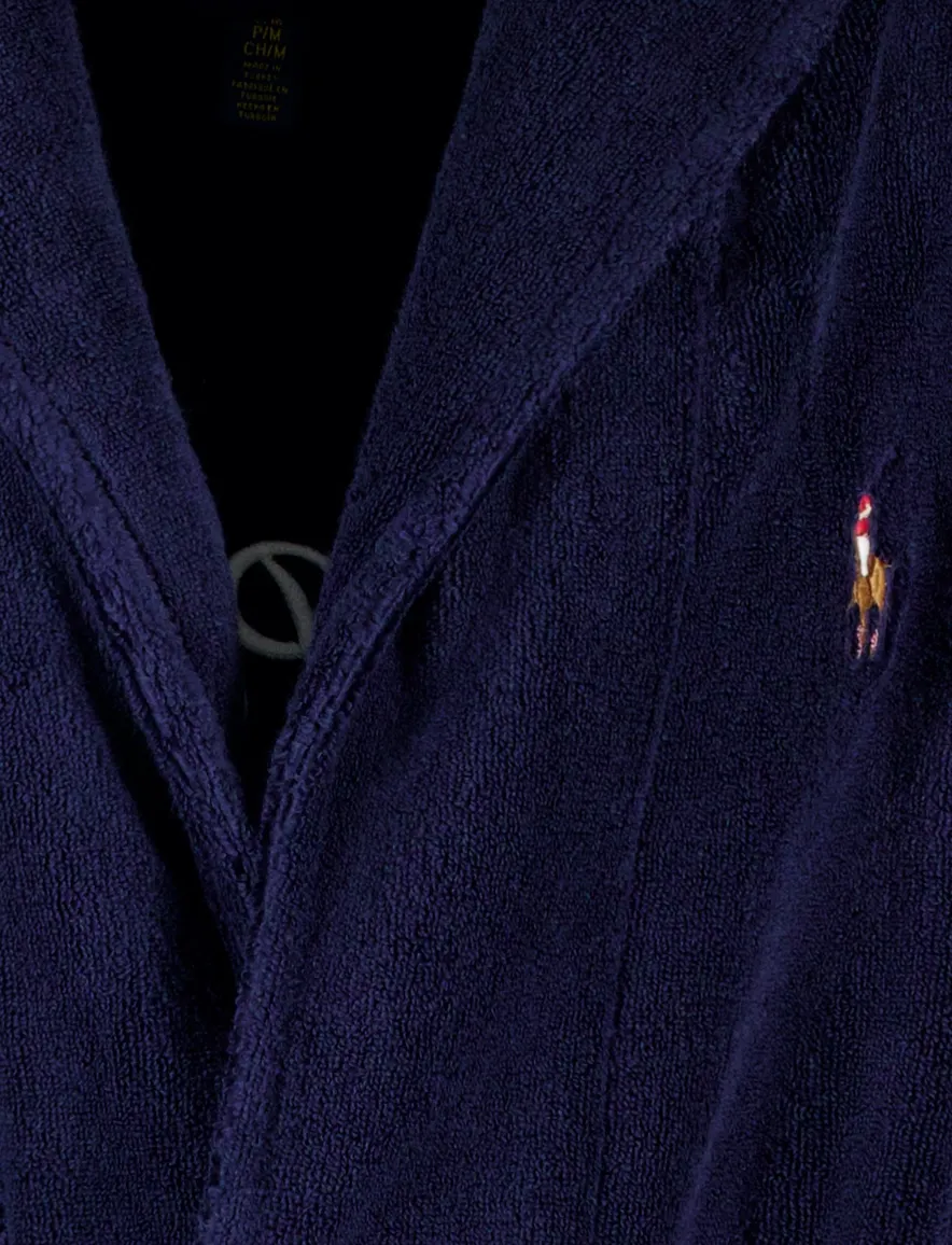 Polo Ralph Lauren Badjas navy katoen