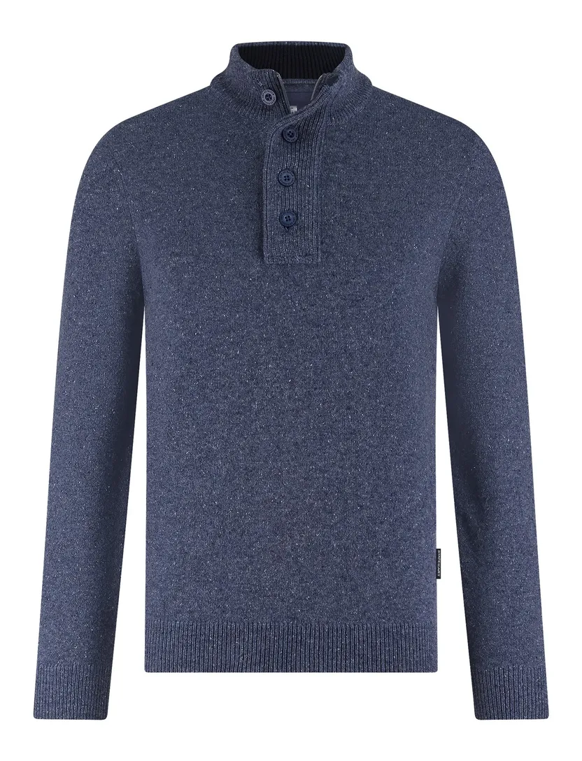 trui State of Art Regular Fit donkerblauw
