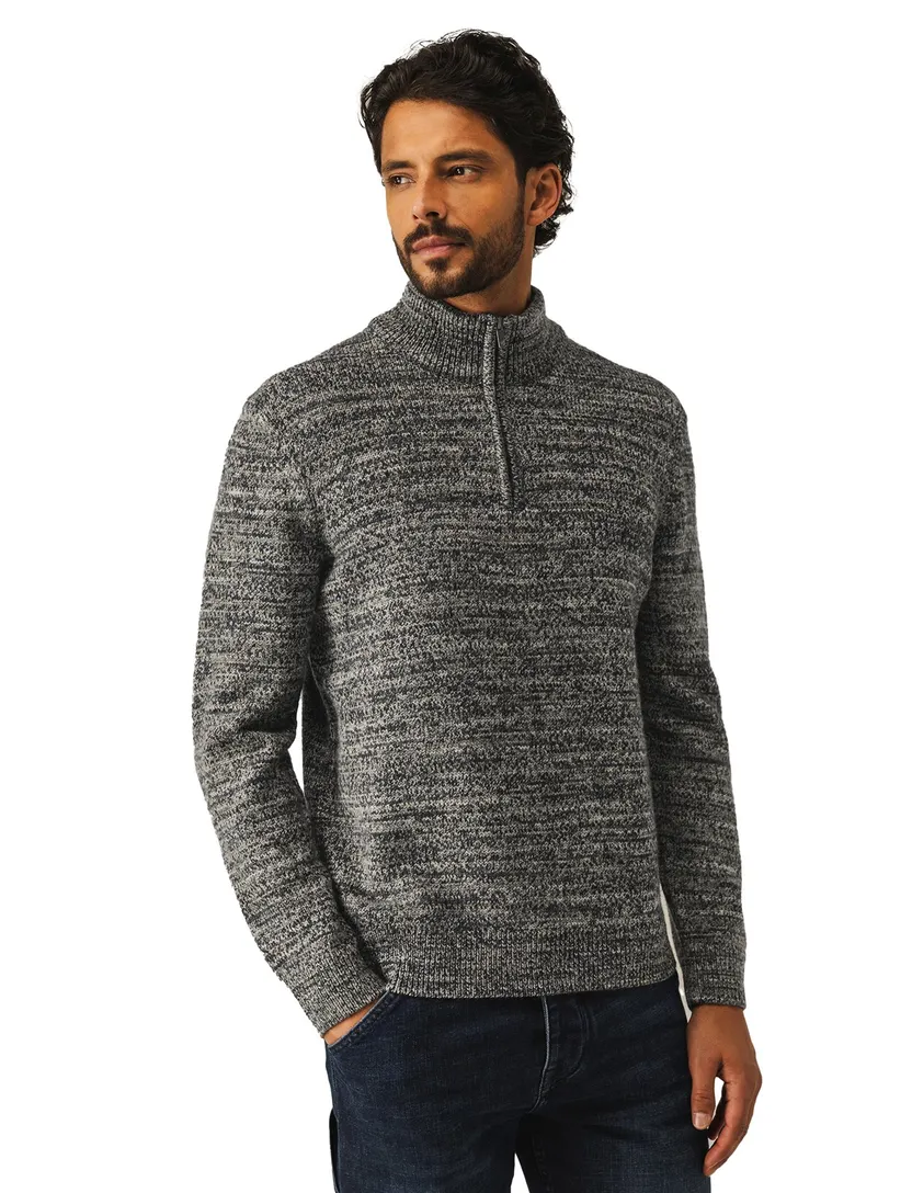 trui State of Art Regular Fit grijs