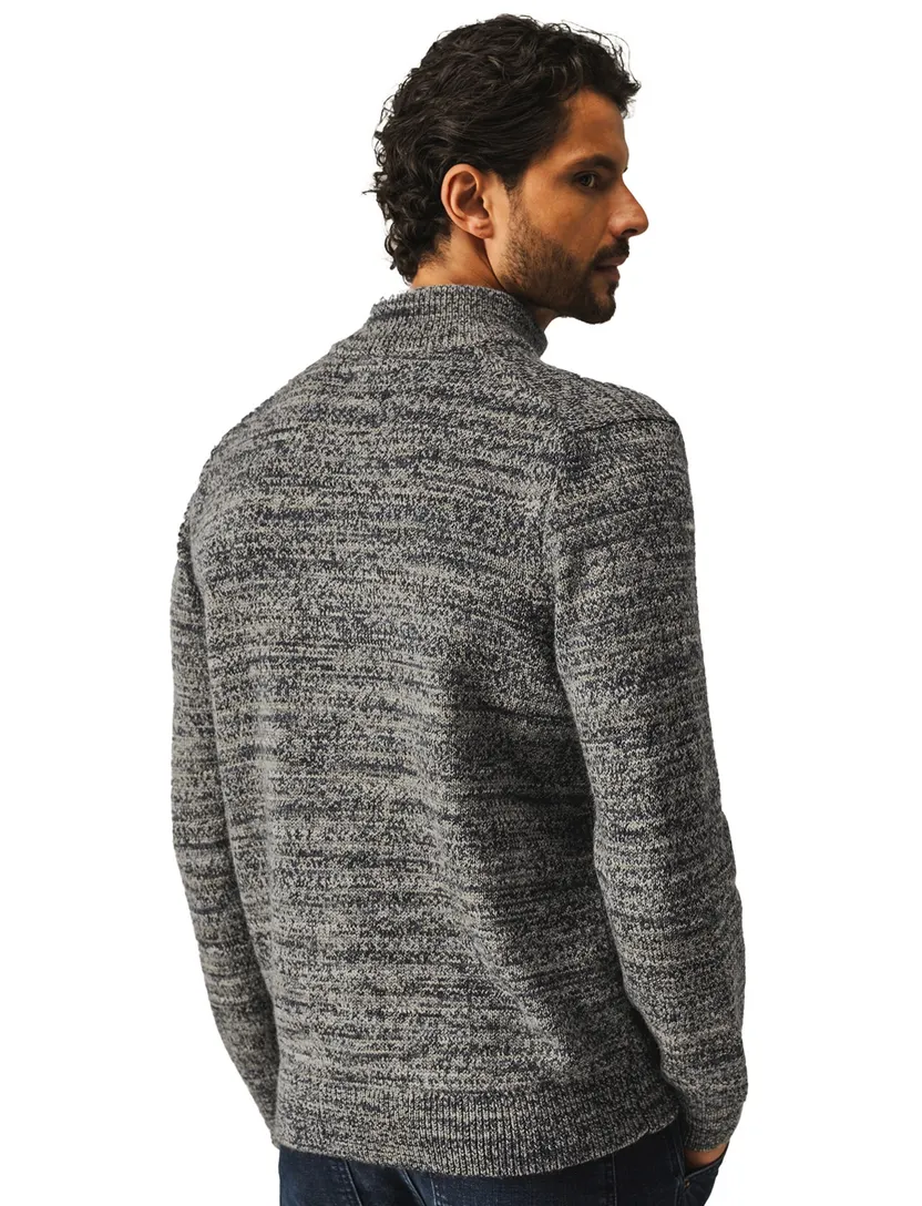 trui State of Art Regular Fit grijs