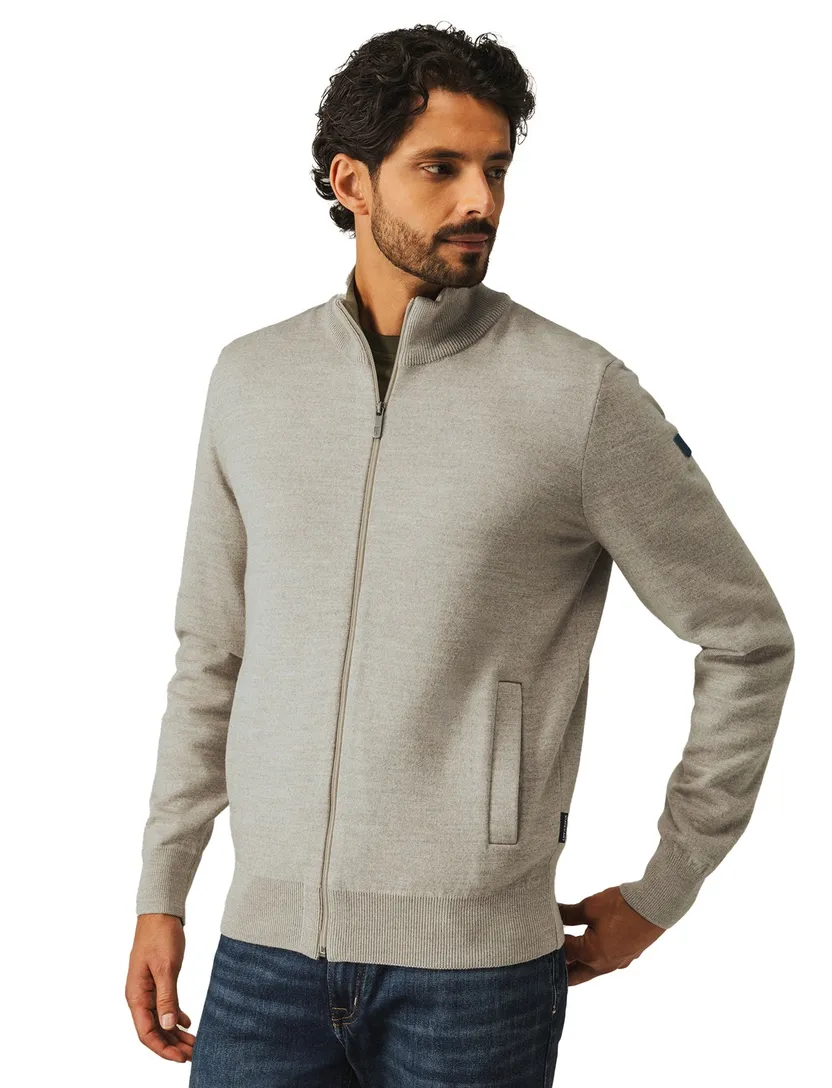 vest State of Art Regular Fit groen