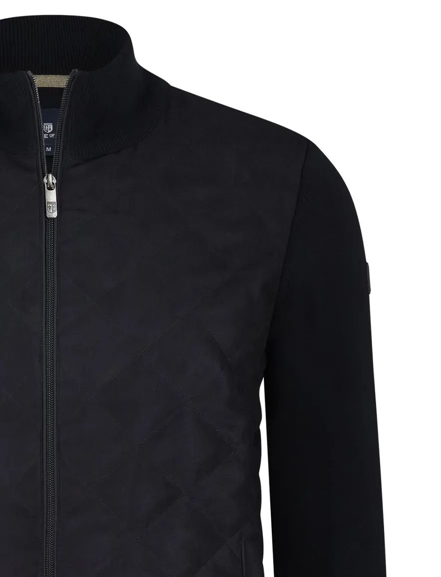 vest donkerblauw State of Art Regular Fit