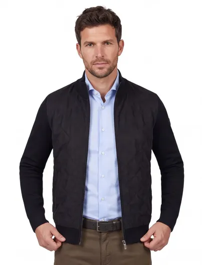State of Art vest State of Art Regular Fit donkerblauw