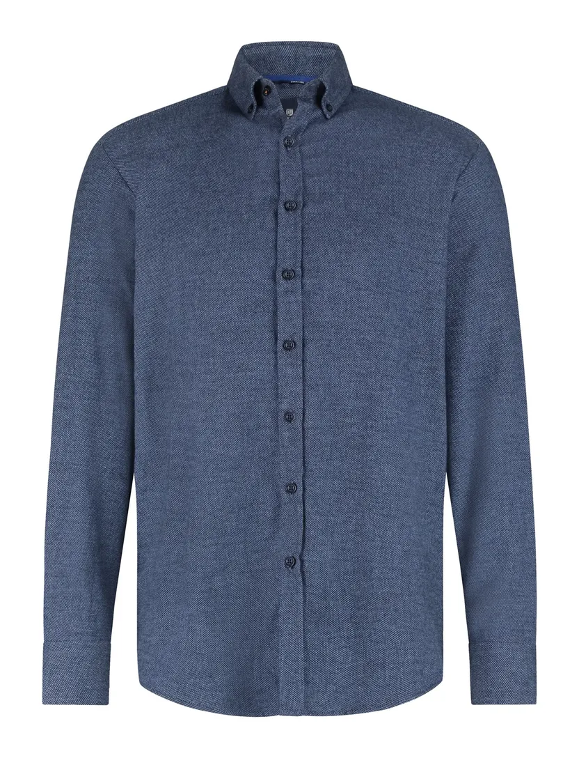 casual overhemd State of Art blauw