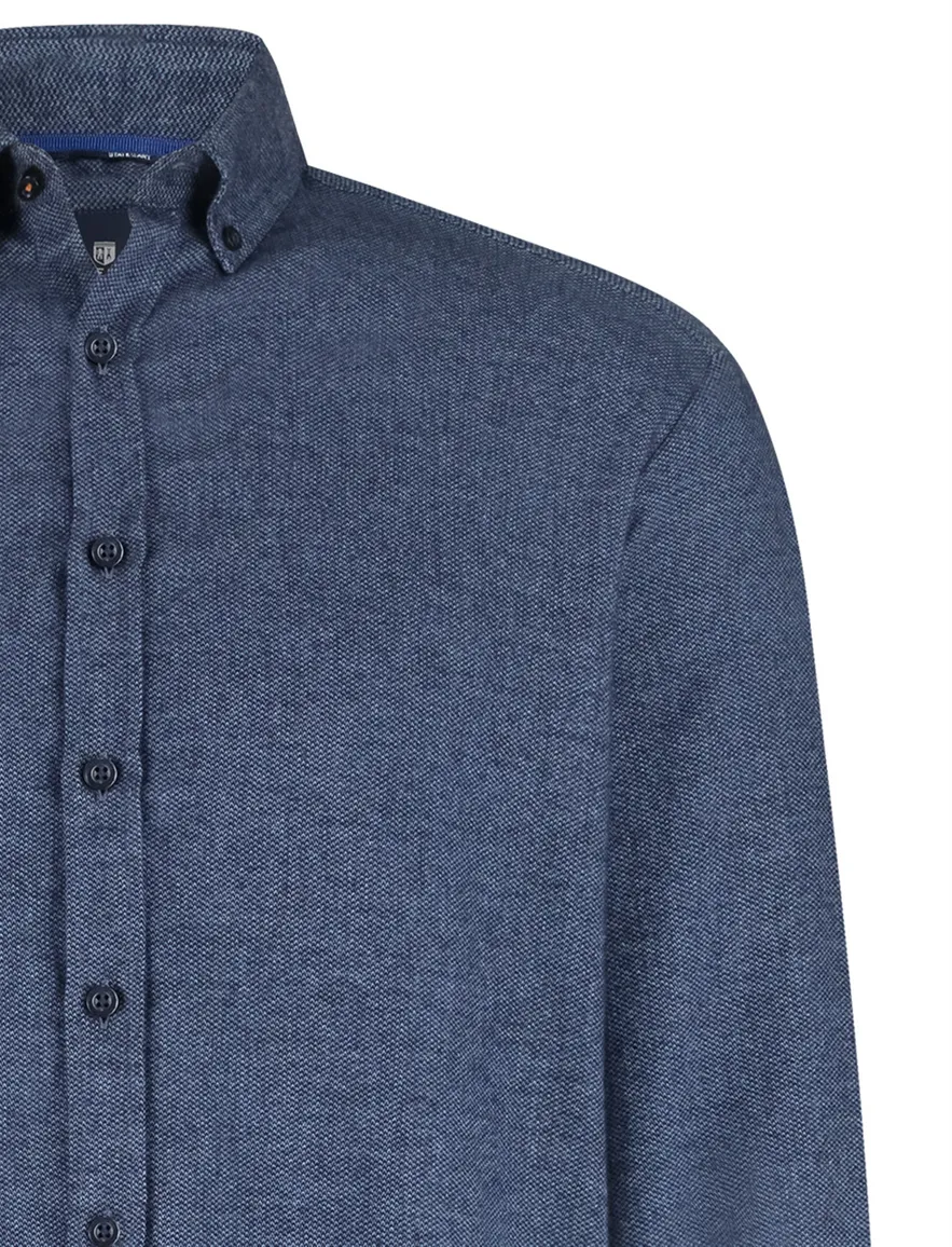 casual overhemd blauw State of Art