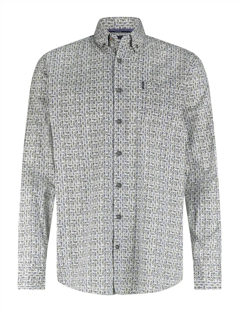 casual overhemd State of Art blauw