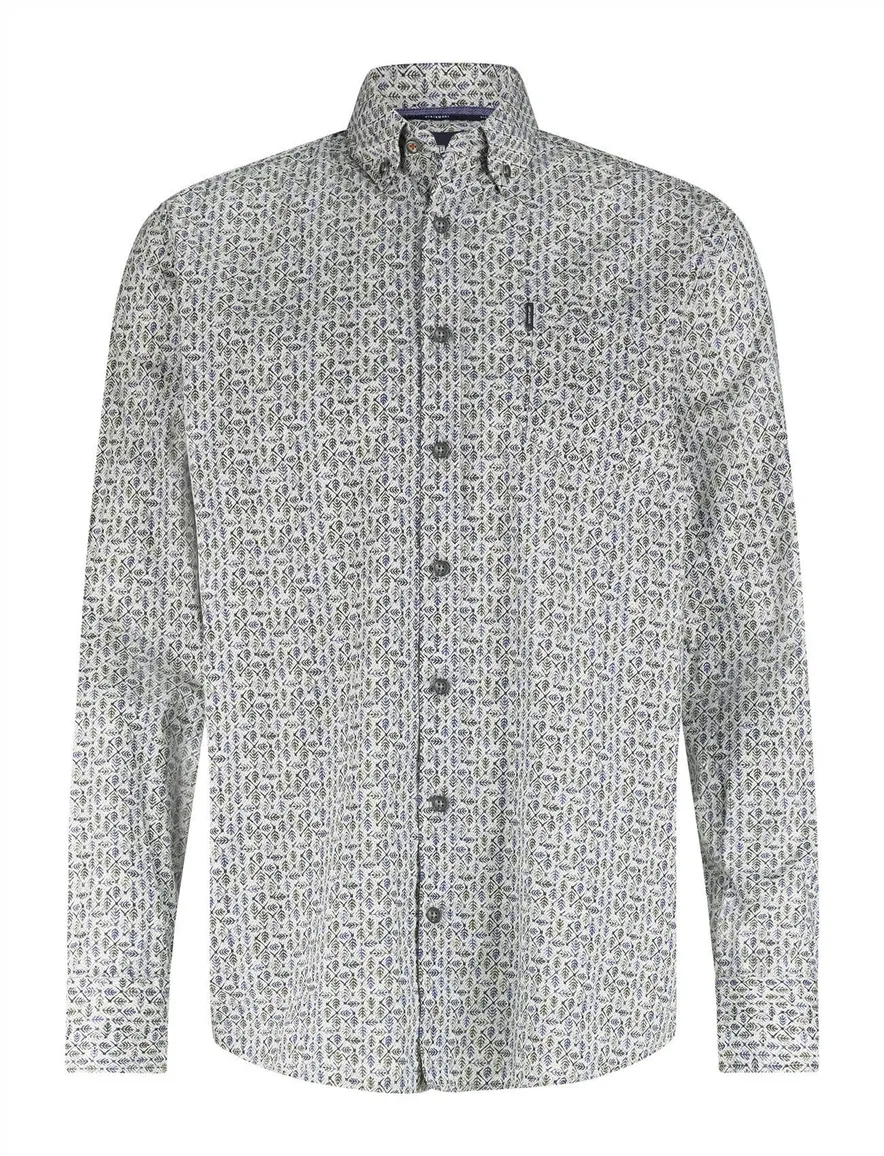 State of Art casual overhemd blauw