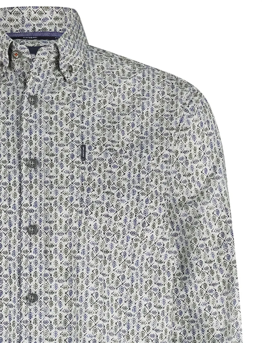 casual overhemd blauw State of Art