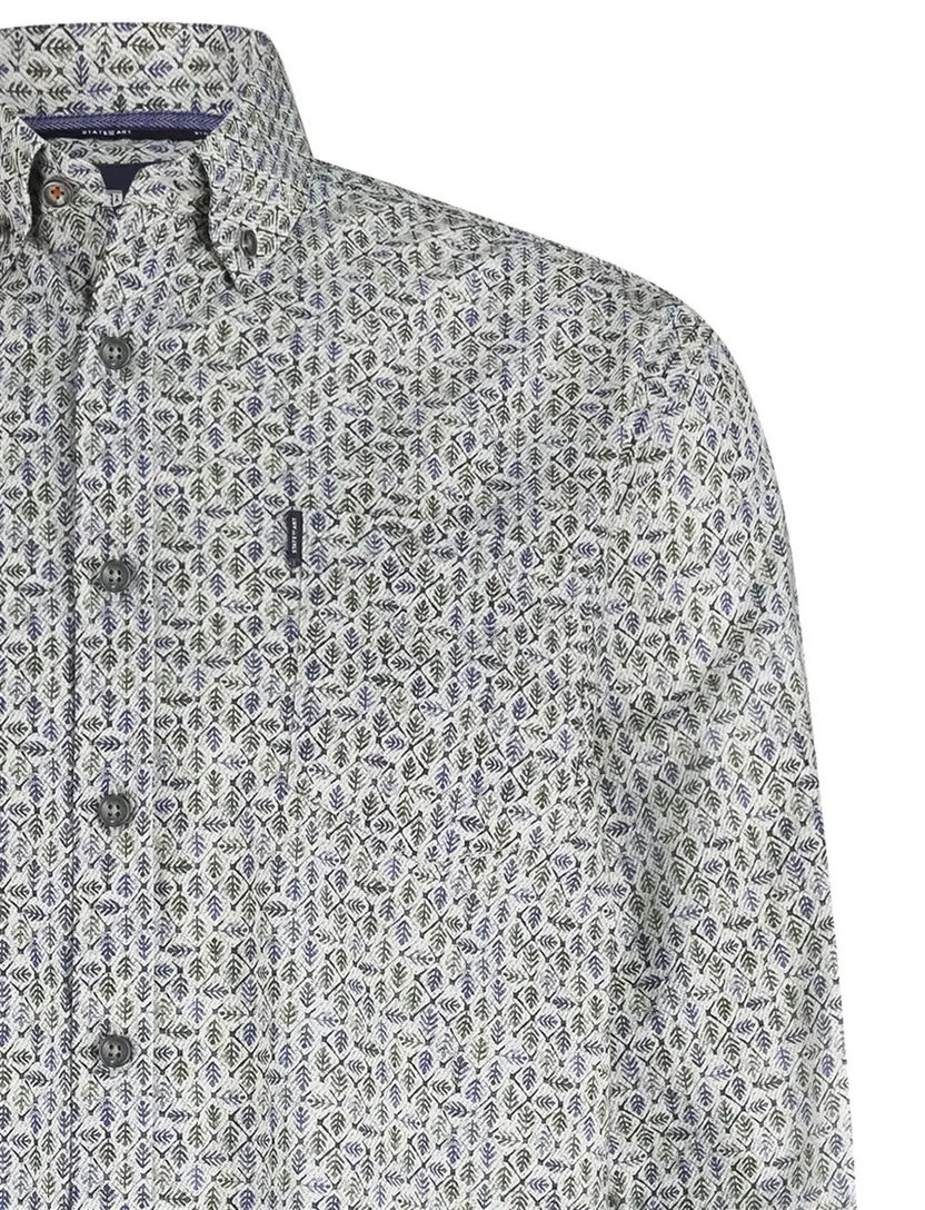 casual overhemd State of Art blauw