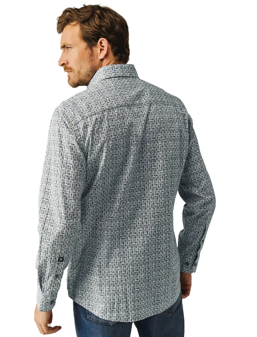 State of Art casual overhemd blauw