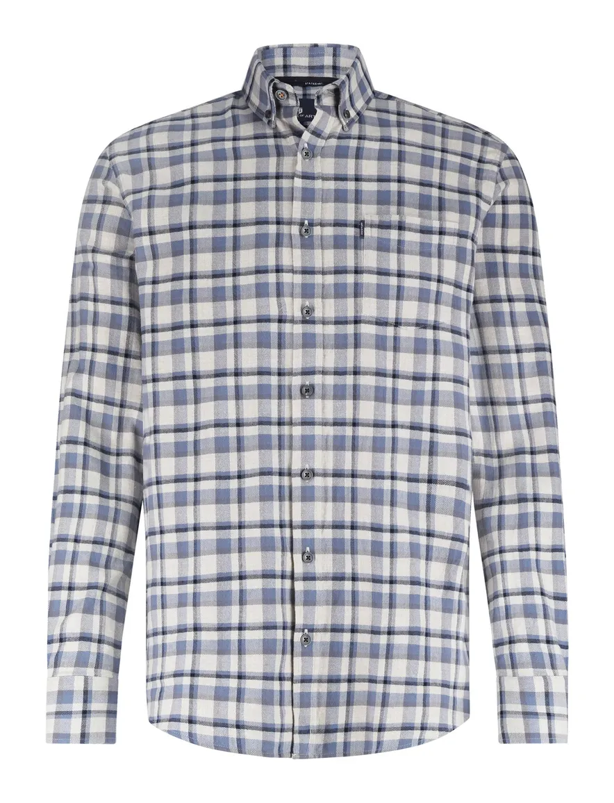 casual overhemd blauw State of Art