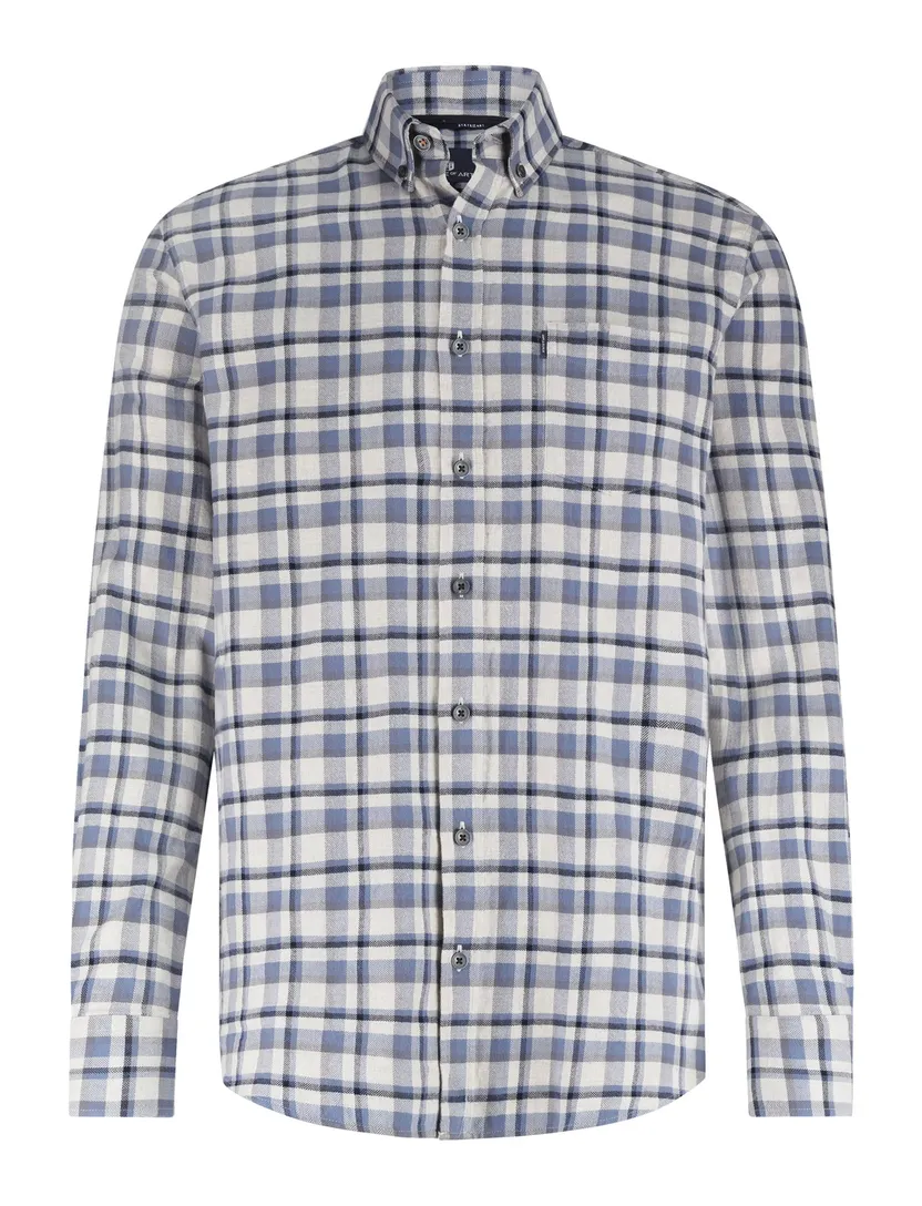 casual overhemd State of Art blauw