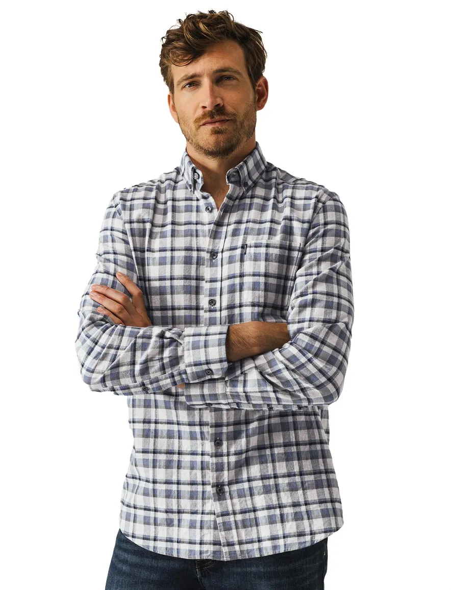 casual overhemd blauw State of Art