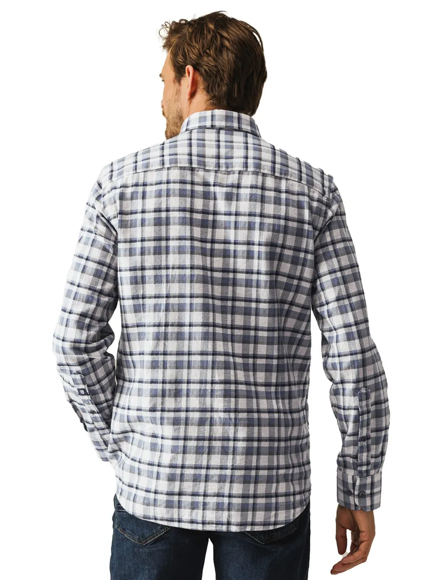 casual overhemd blauw State of Art