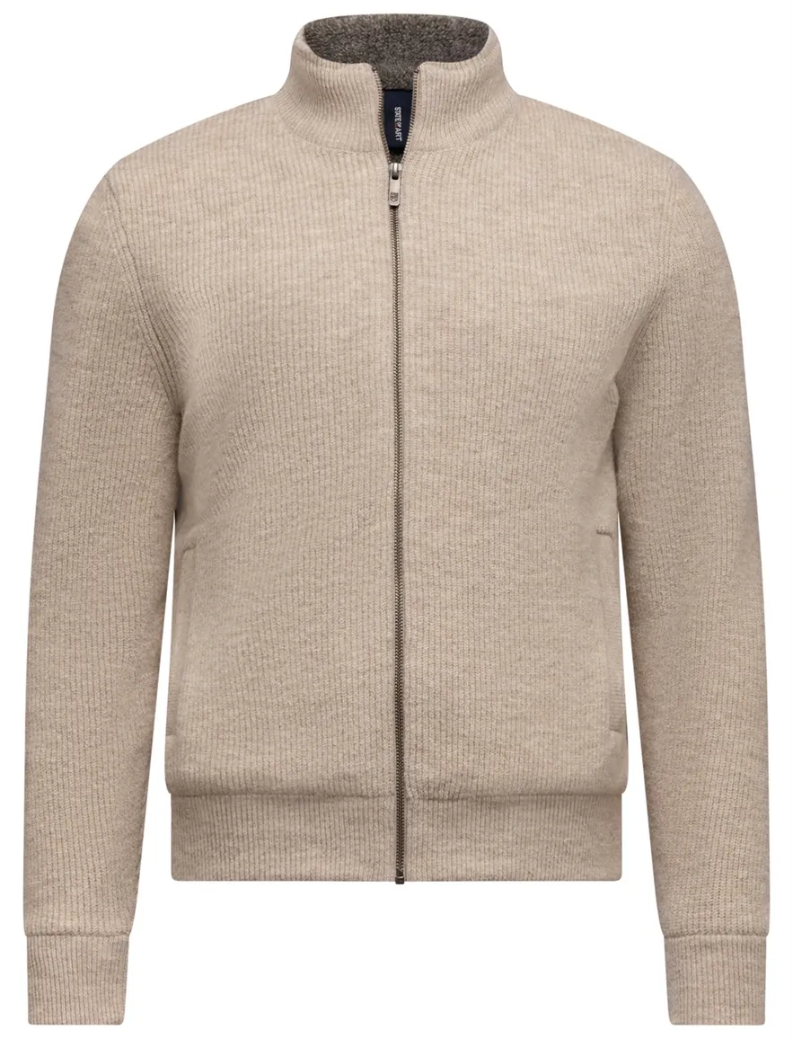 State of Art vest beige effen