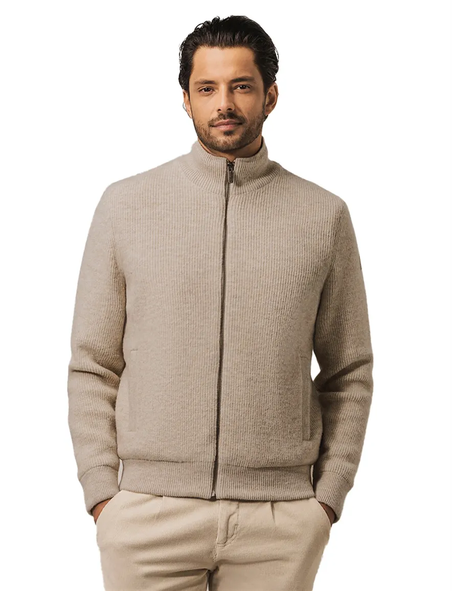 State of Art vest beige effen