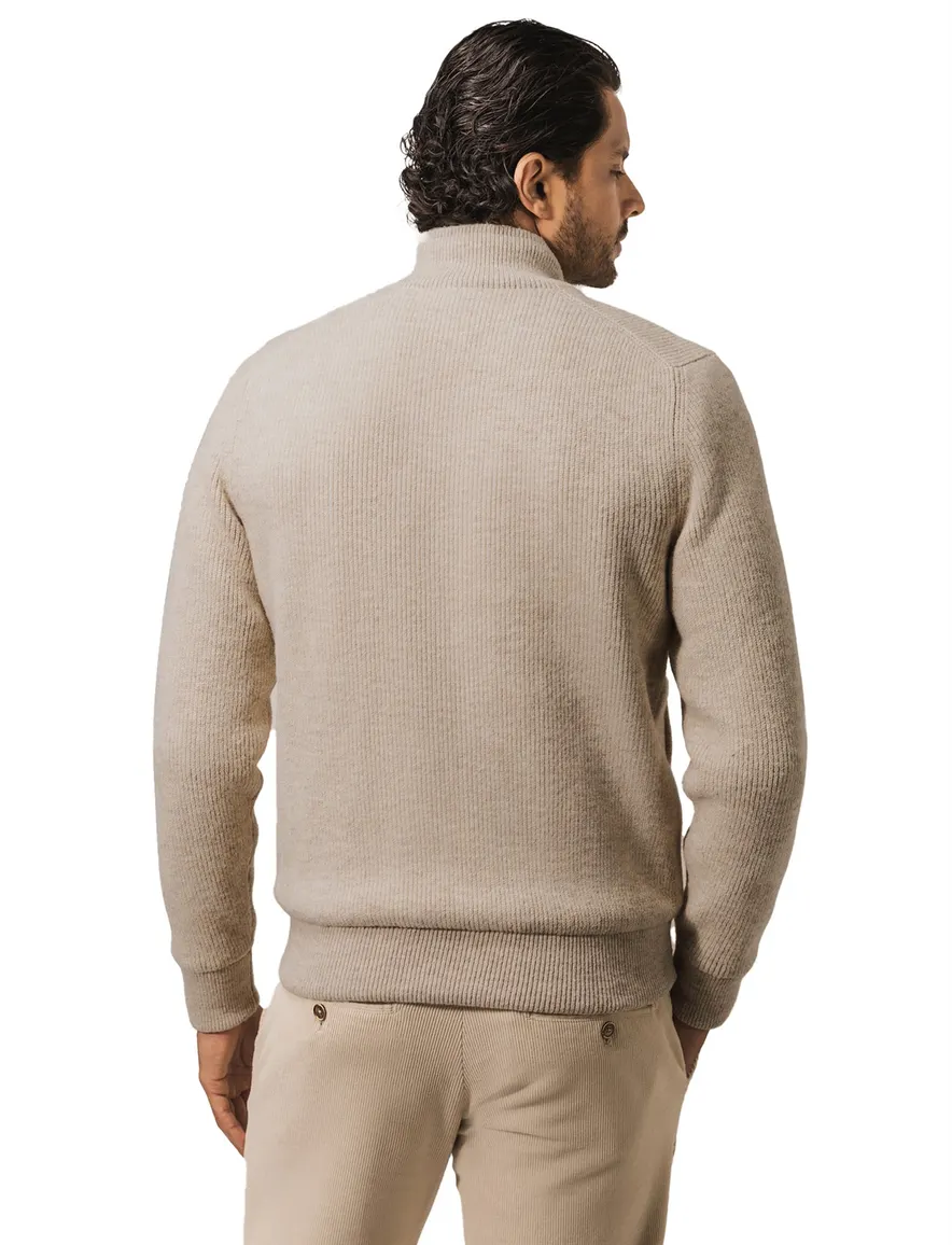 State of Art vest beige effen